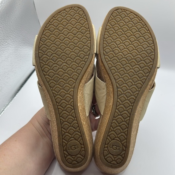 NWOB UGG Women's Lyra Wedge Sandal Size 8 - Picture 13 of 14